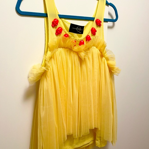 Alexander McQueen McQ Tulle Skull 💀 Top - Picture 2 of 9